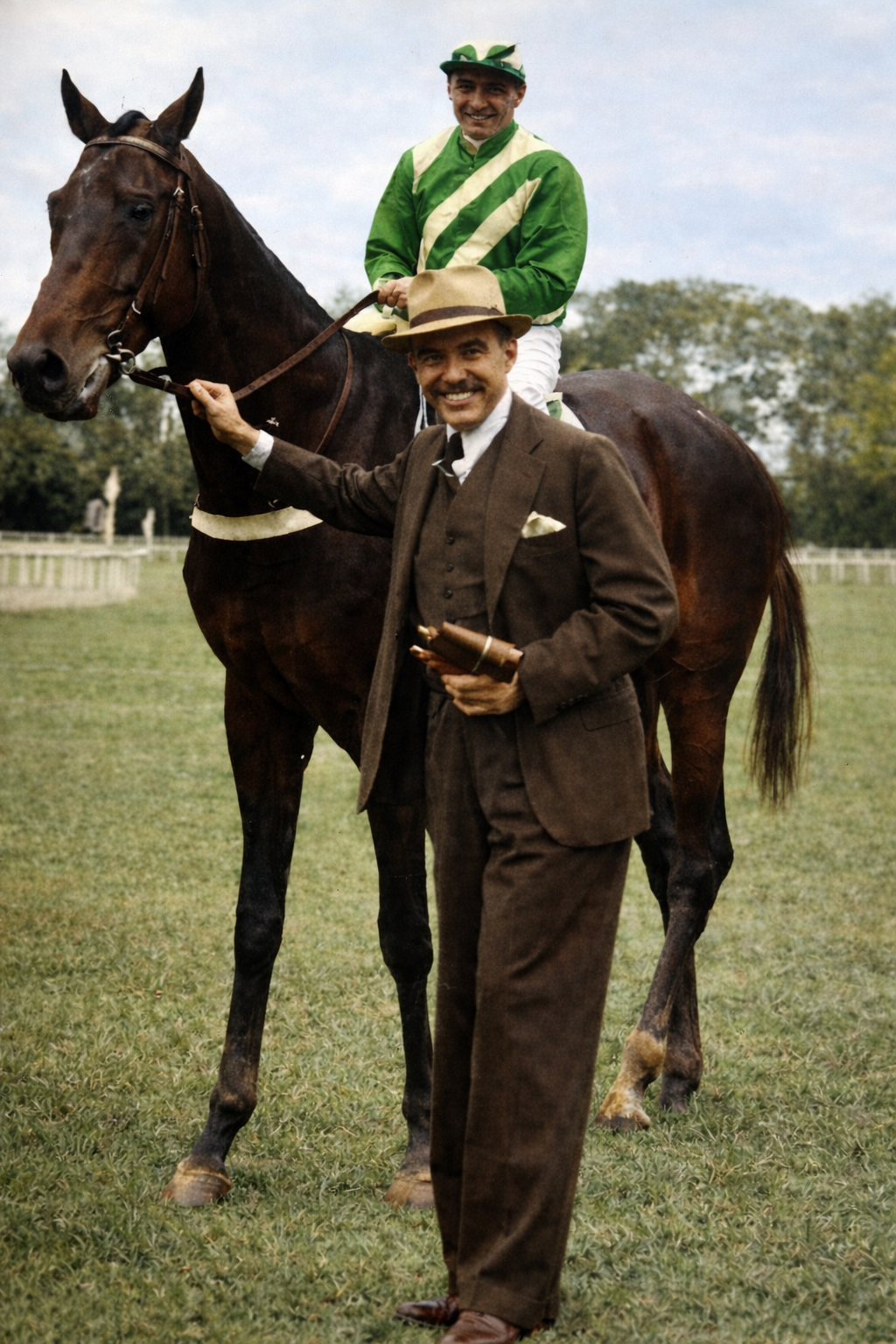 Pedro Lorenzo Raggio no Jockey Clube do Rio de Janeiro